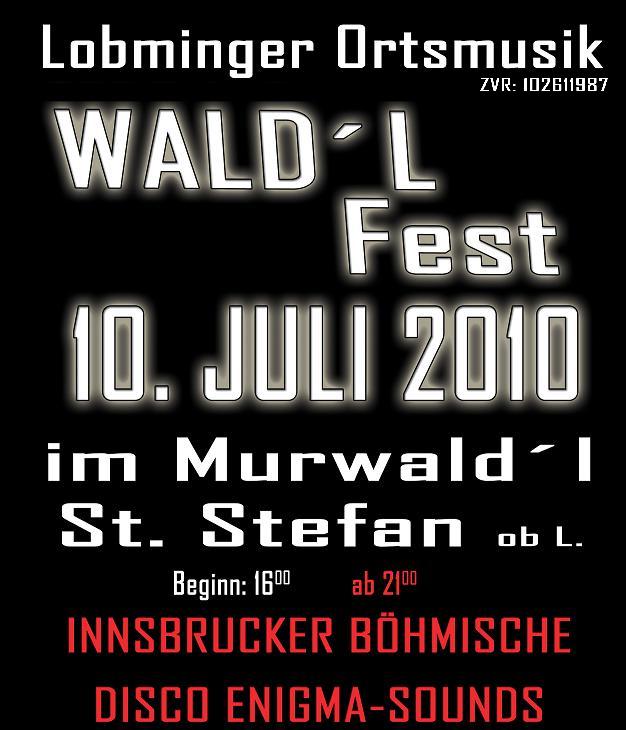 Waldlfest Flyer